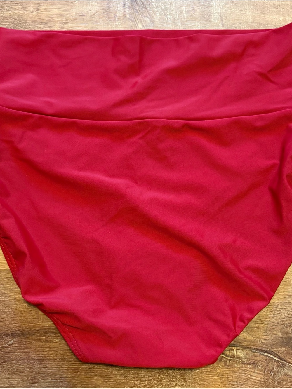 DM Fashion Women’s Red Ruffle Halter Tankini & Bottoms Size Medium - Like New - Picture 9 of 12